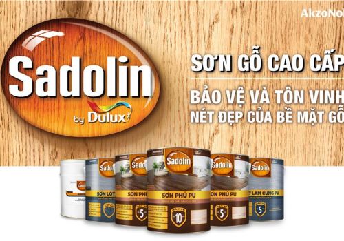AkzoNobel ra mắt Sadolin – Dòng sơn gỗ cao cấp